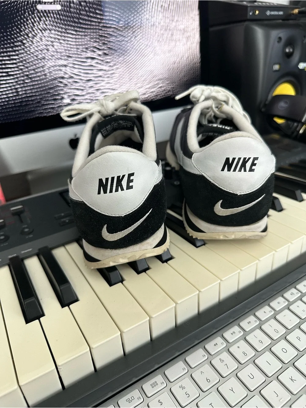 Nike Cortez Black Suede Men’s Size 10.5